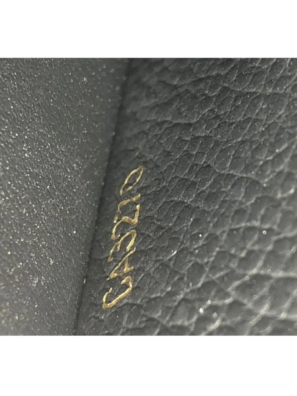 Louis Vuitton Monogram Empreinte Portefeuille Sarah Wallet Black